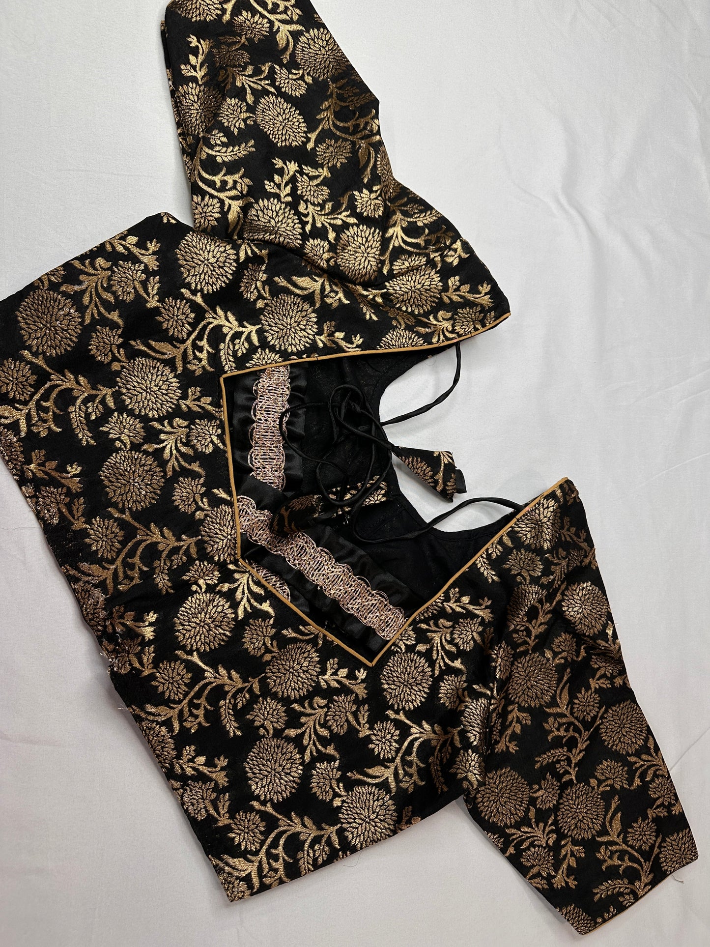 Black Banarsi Blouse