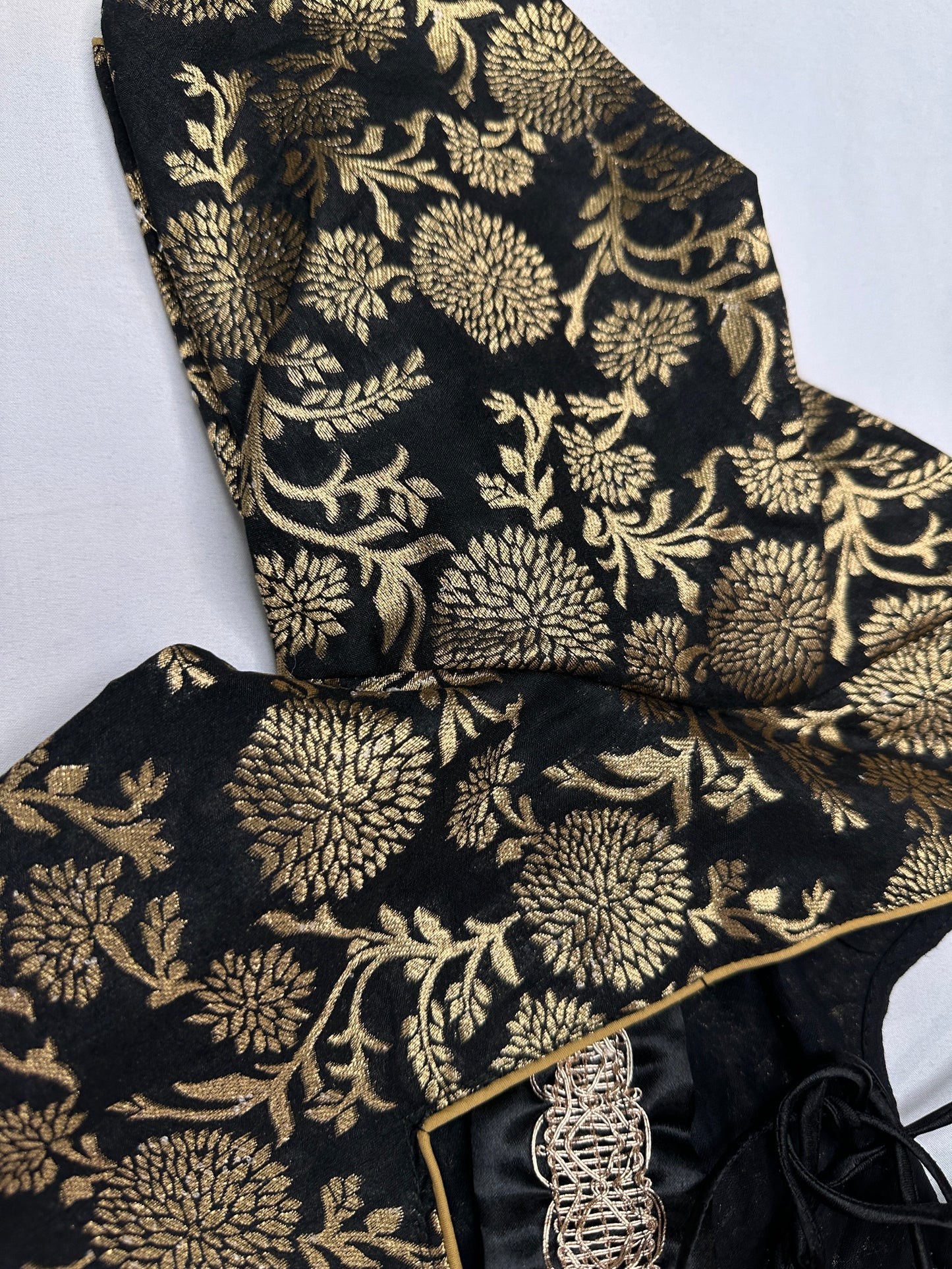 Black Banarsi Blouse