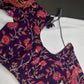 Purple Pink Silk Kalamkari Sequence Blouse