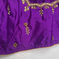 Purple Kardana Pearls Maggam Blouse