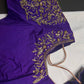 Kardana Maggam Purple Blouse