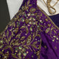 Kardana Maggam Purple Blouse