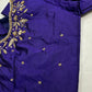 Kardana Maggam Blue Blouse