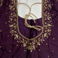 Kardana Maggam Mauve Purple Blouse