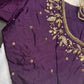 Kardana Maggam Mauve Purple Blouse