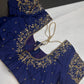 Kardana Maggam Blue Blouse