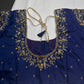 Kardana Maggam Blue Blouse