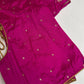Pink Simple Silk Blouse