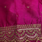 Pink Simple Silk Blouse