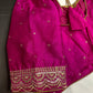 Pink Simple Silk Blouse