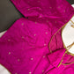 Pink Simple Silk Blouse