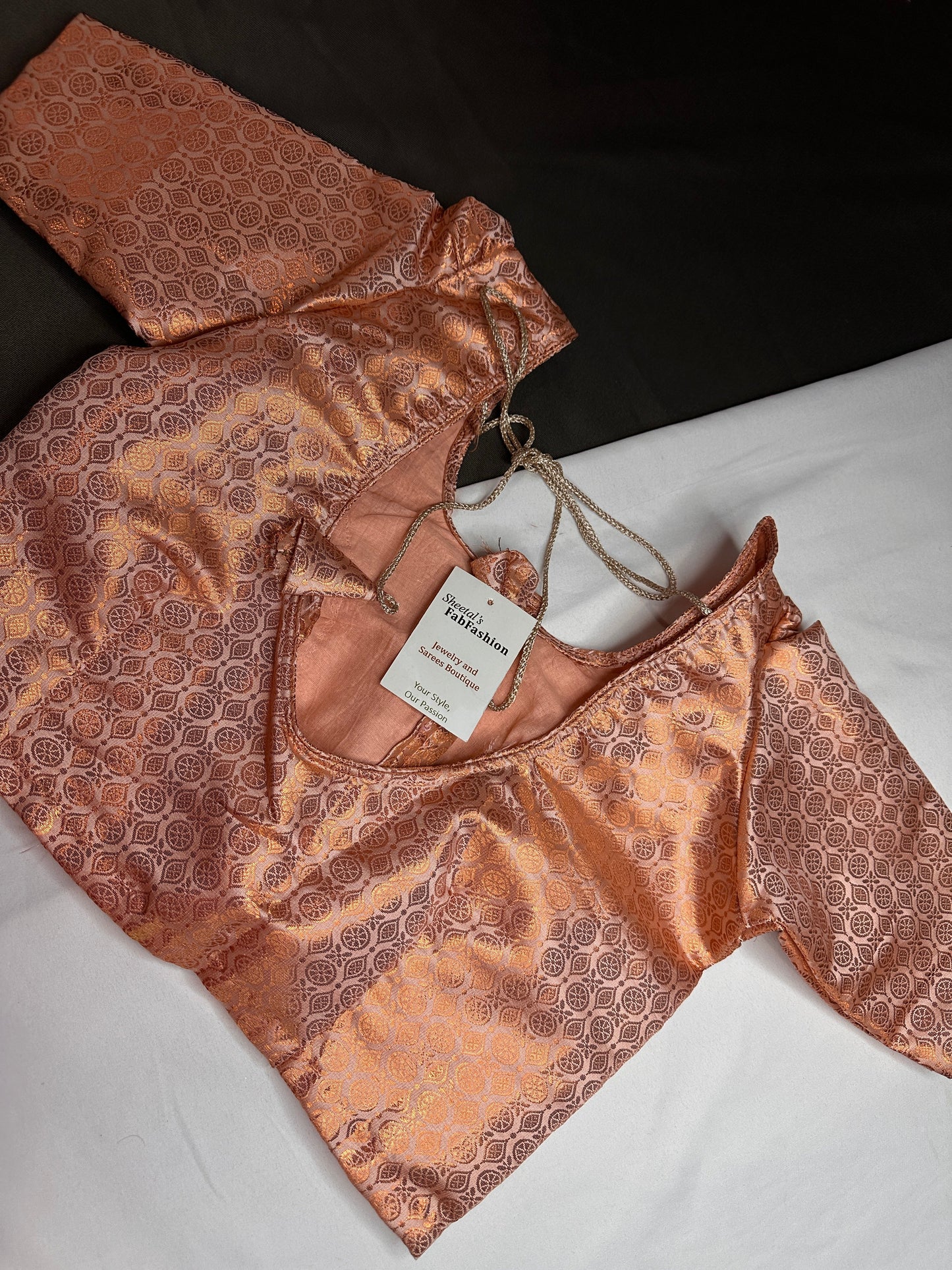 Peach Champhange Blouse