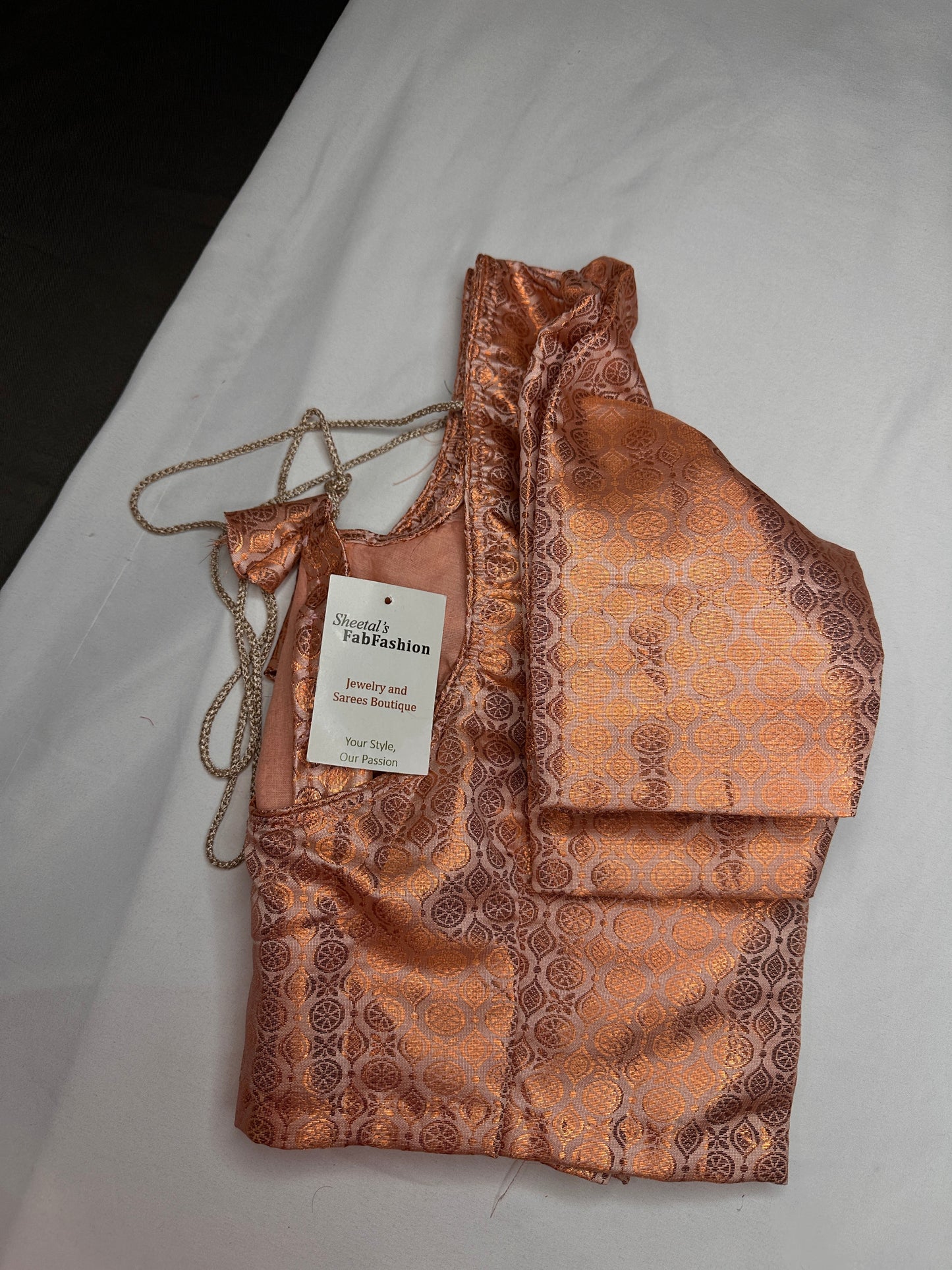 Peach Champhange Blouse