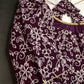 Plum Purple Lucknowi Work Blouse
