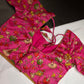 Pink Kalamkari Blouse