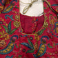 Pink Tissue  Kalamkari Sequence Blouse