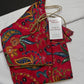 Pink Tissue  Kalamkari Sequence Blouse