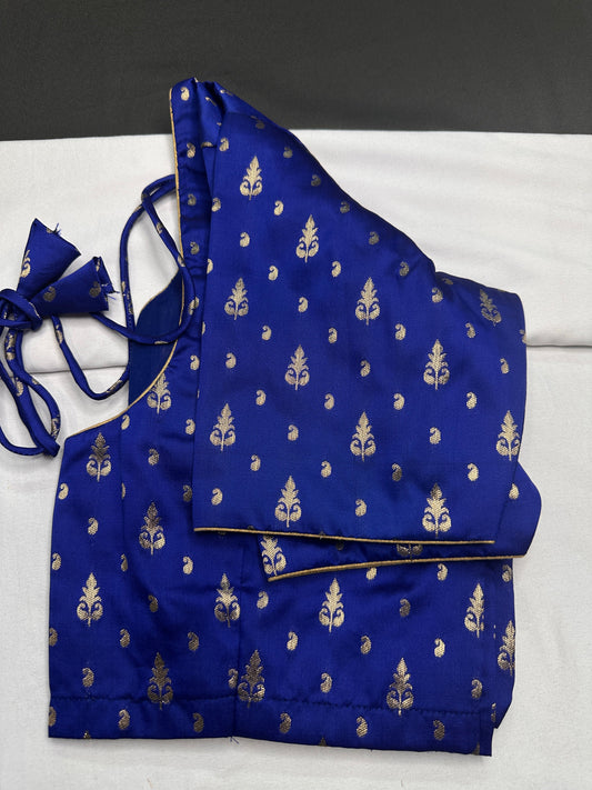 Blue Banarsi Blouse