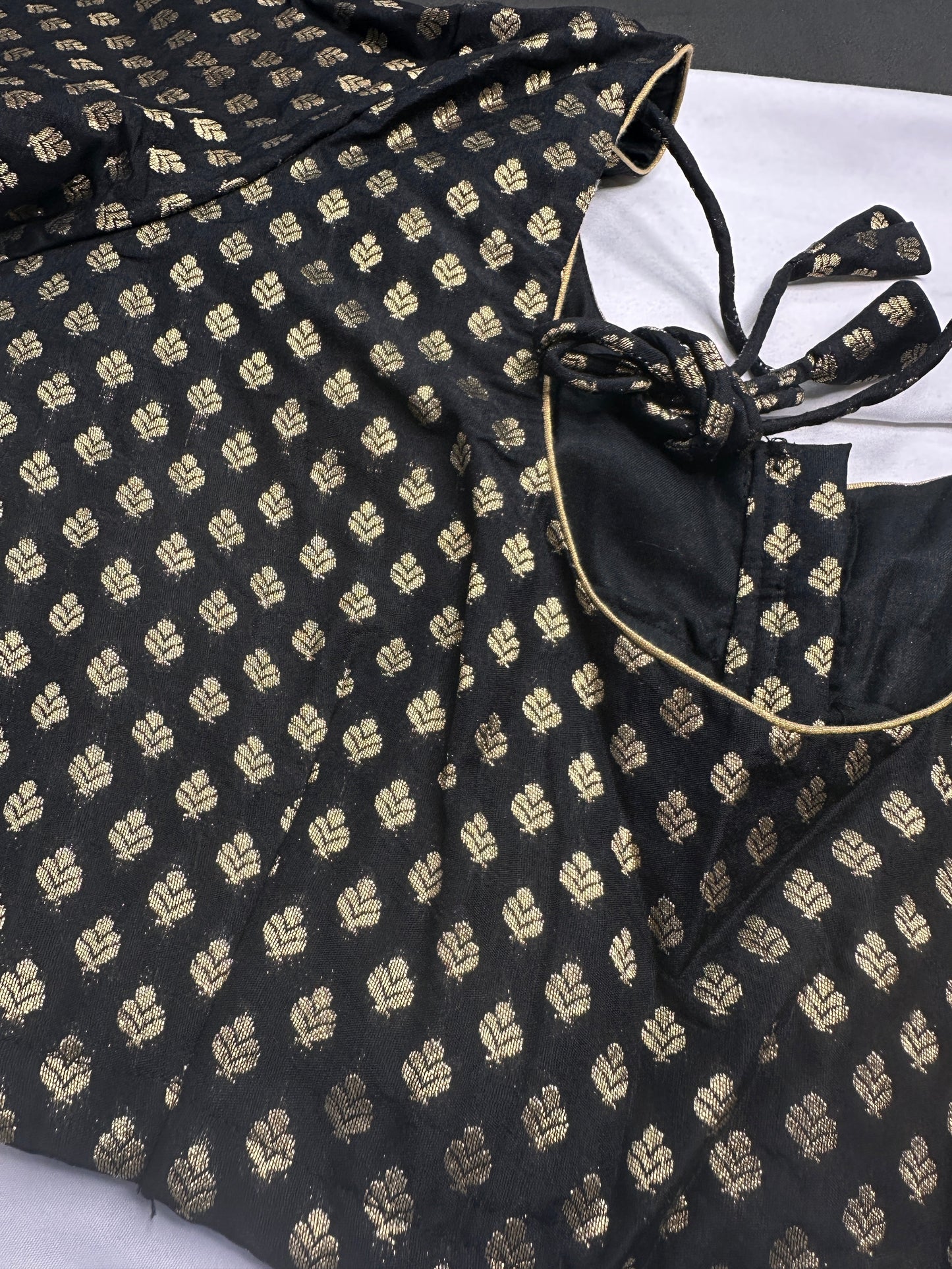Black Banarsi Blouse
