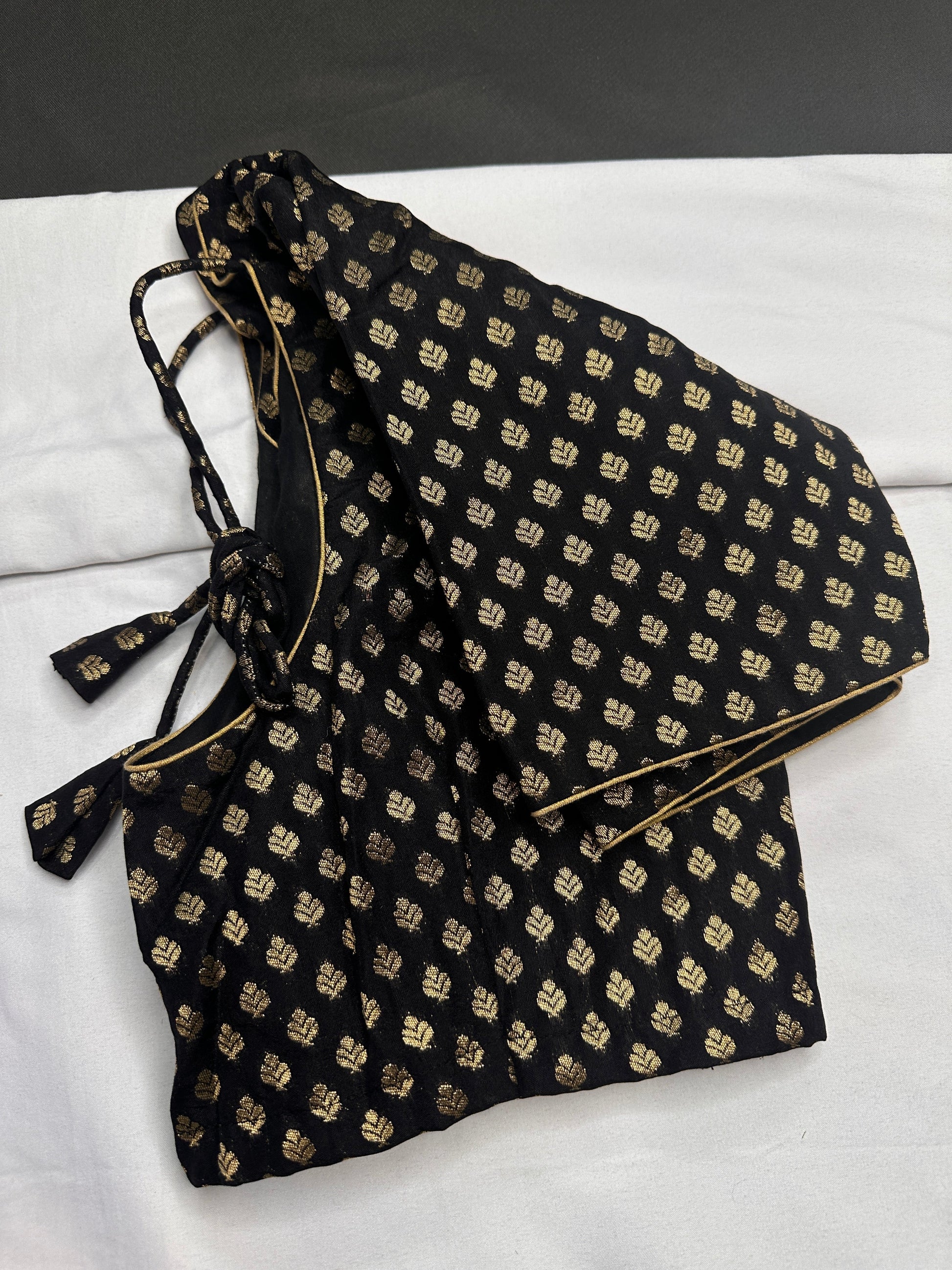 Black Banarsi Blouse