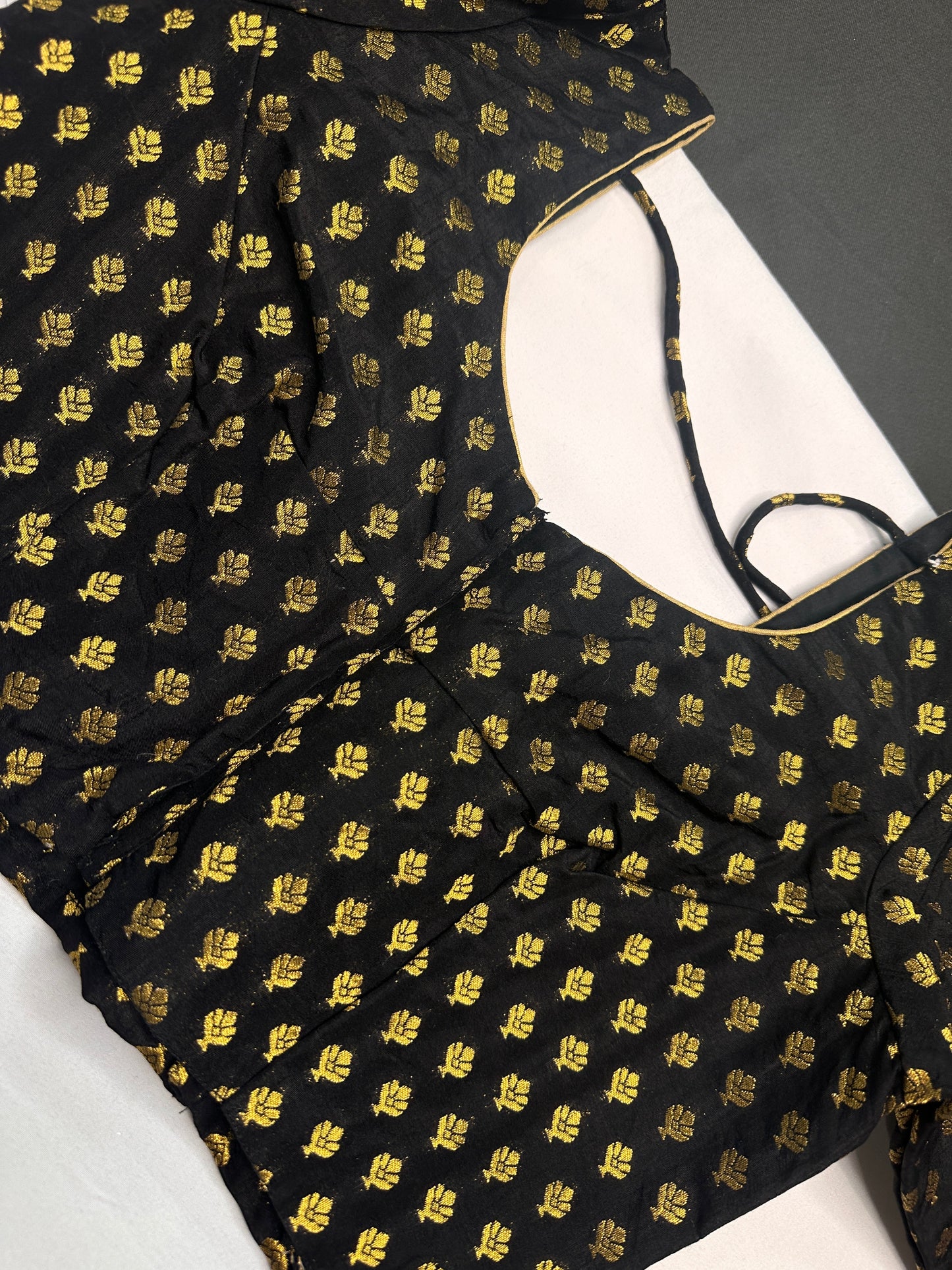 Black Banarsi Blouse