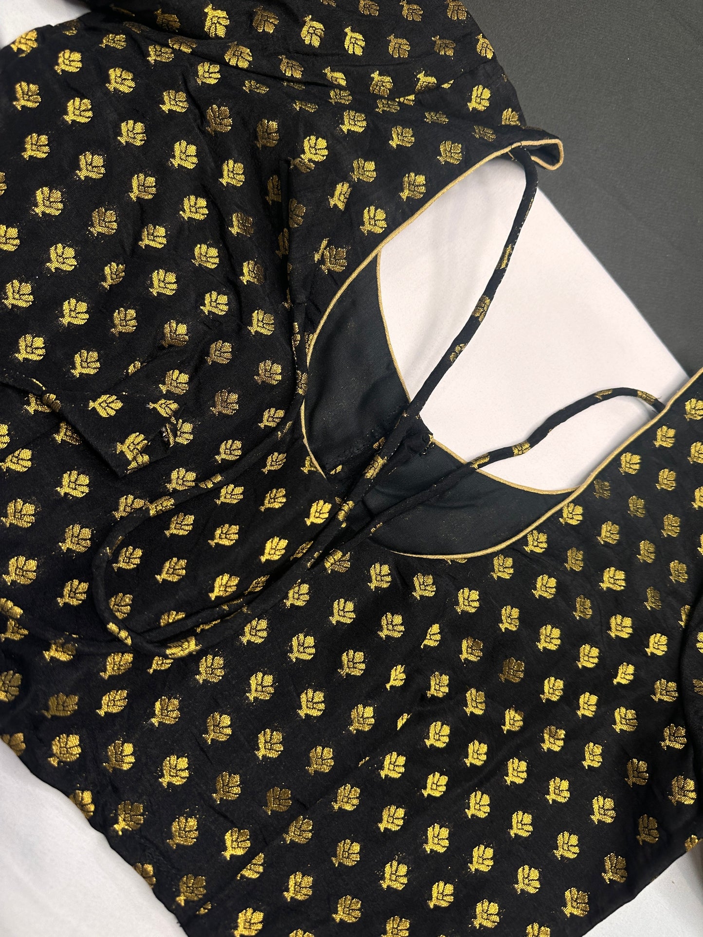 Black Banarsi Blouse