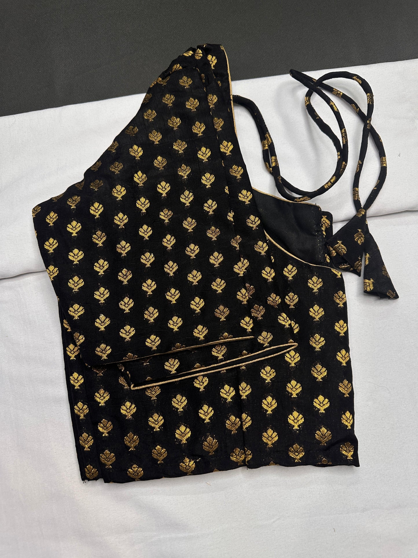 Black Banarsi Blouse