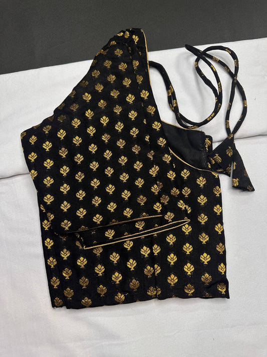 Black Banarsi Blouse