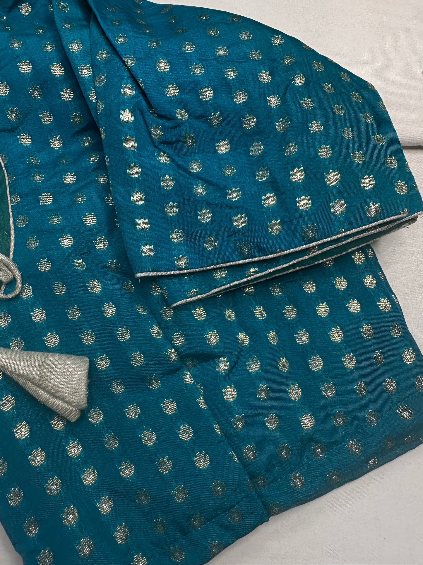 Blue Banarsi Blouse