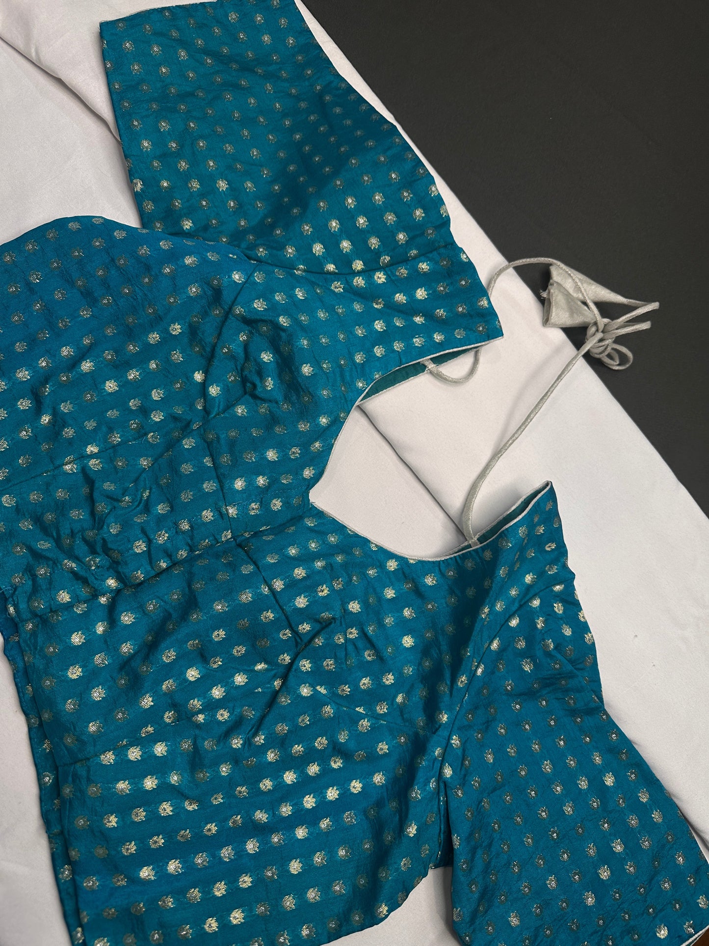 Blue Banarsi Blouse