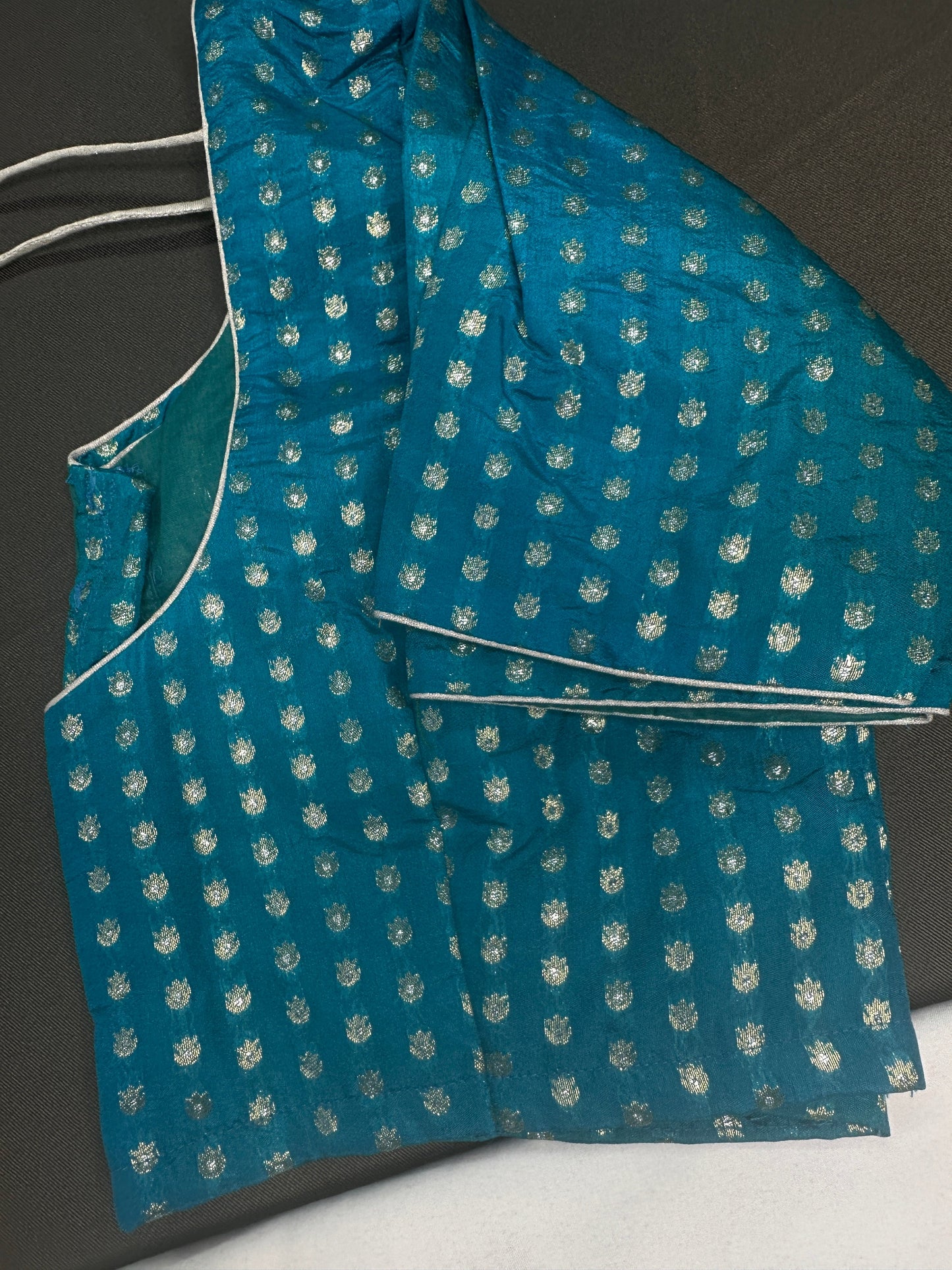 Blue Banarsi Blouse