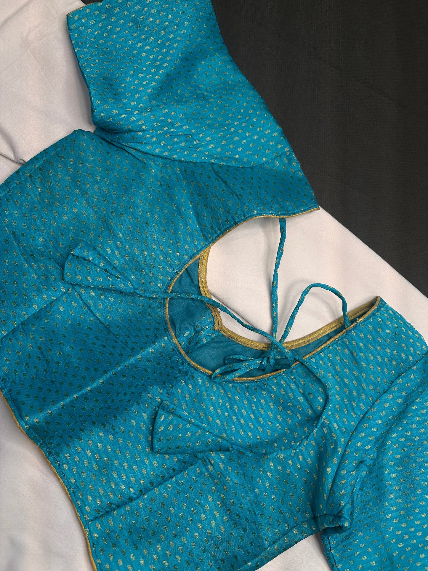 Blue Banarsi Blouse