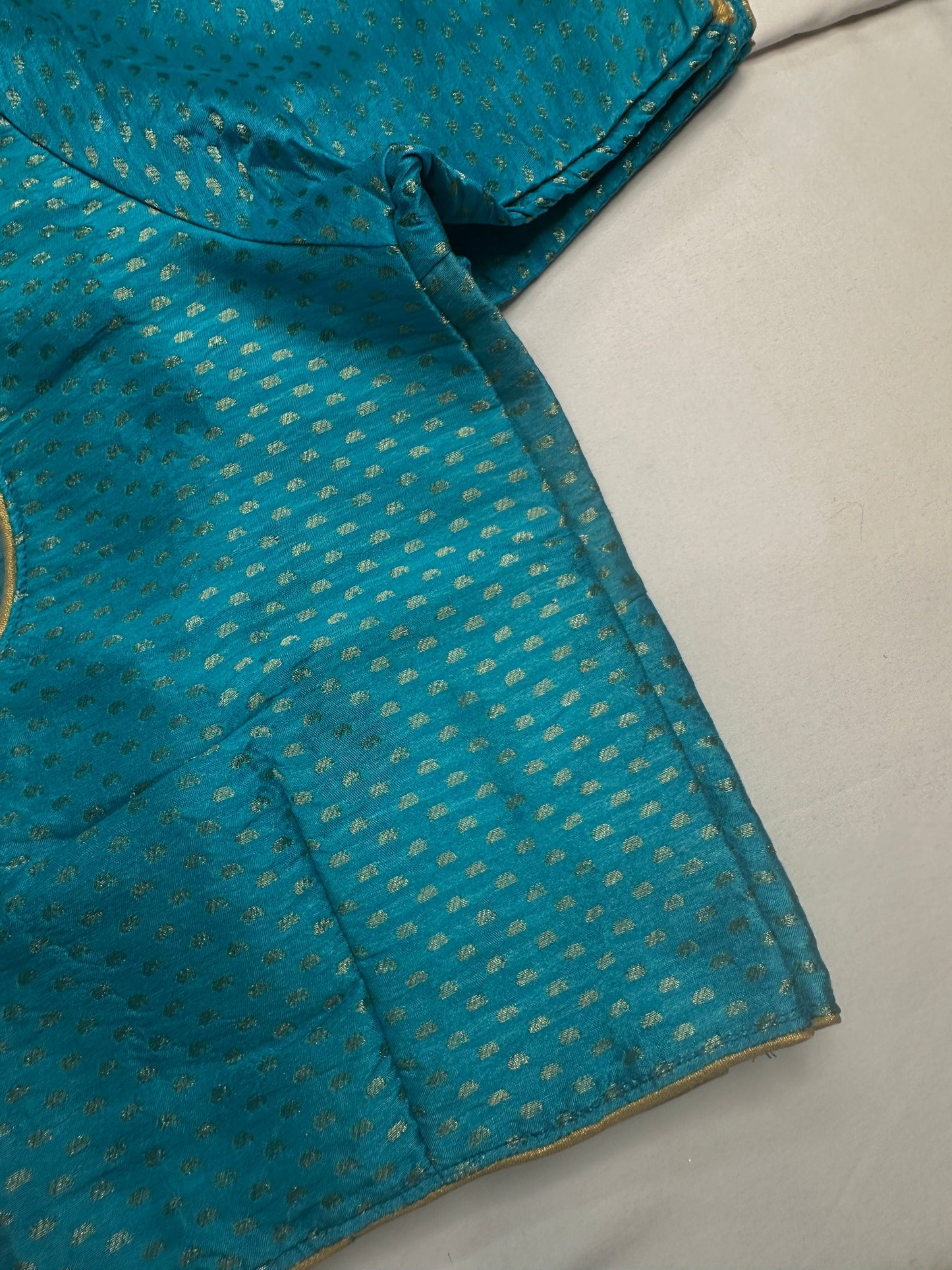 Blue Banarsi Blouse