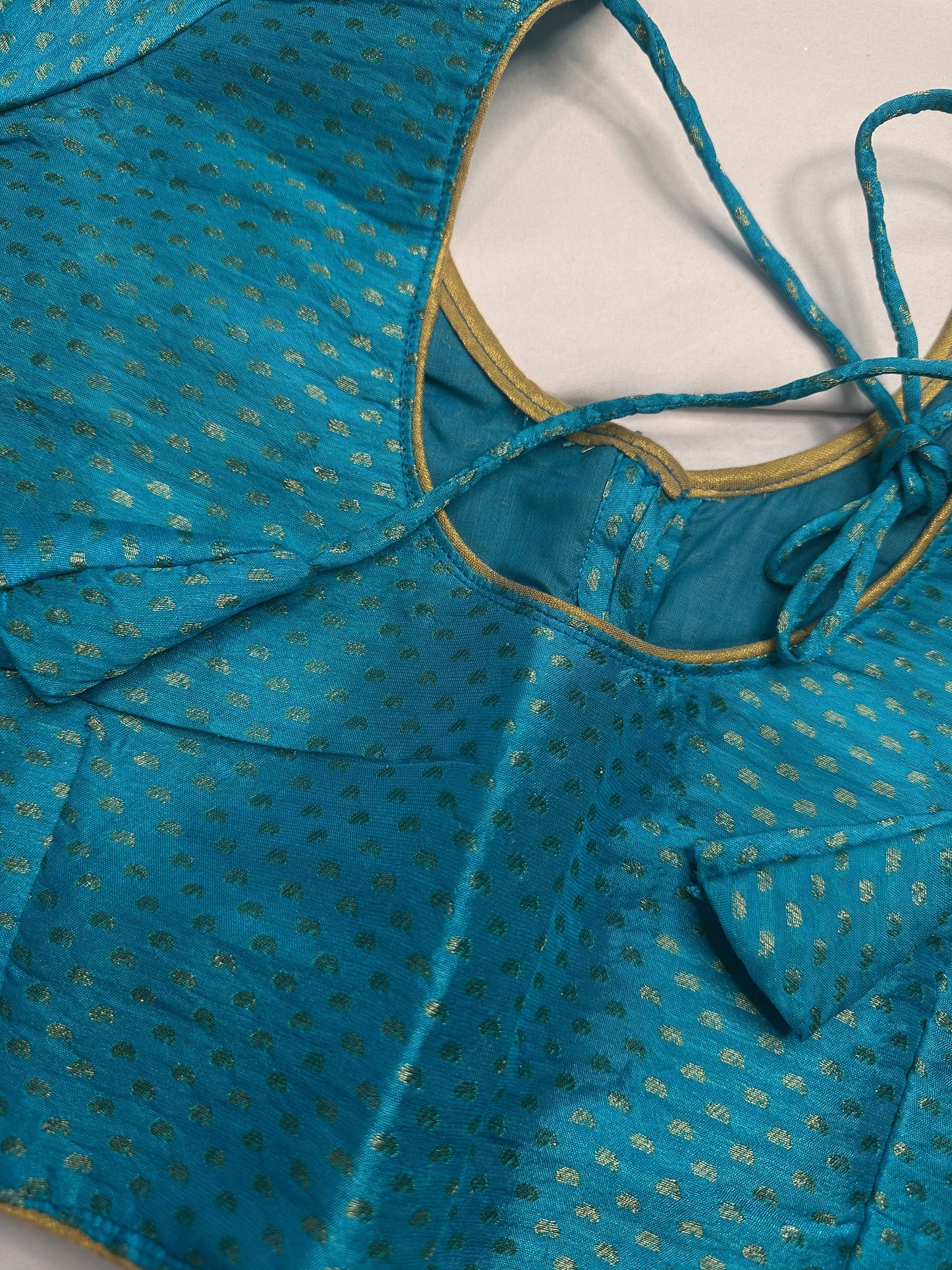 Blue Banarsi Blouse