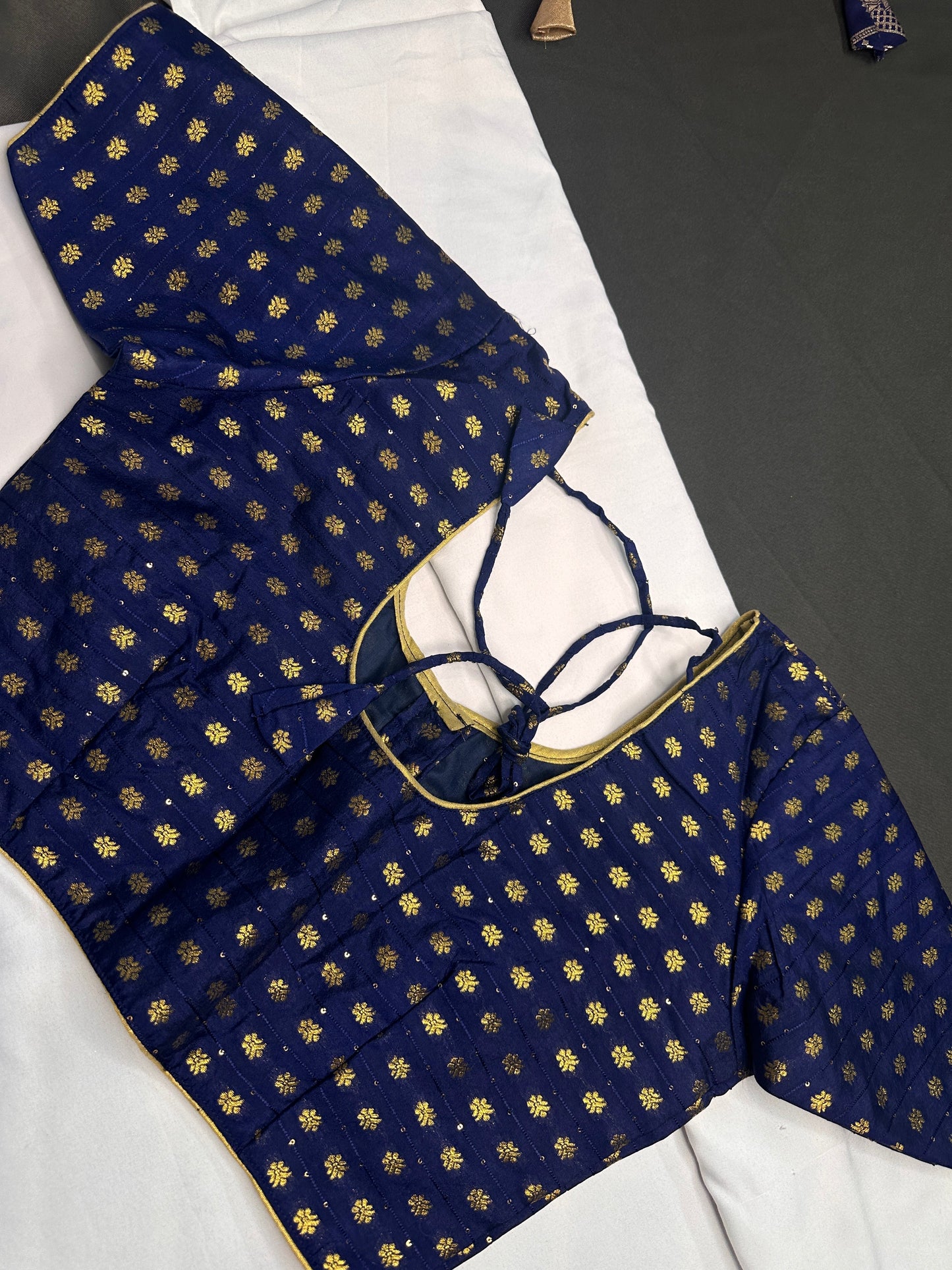 Blue Banarsi Blouse