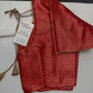 Red Banarsi Blouse