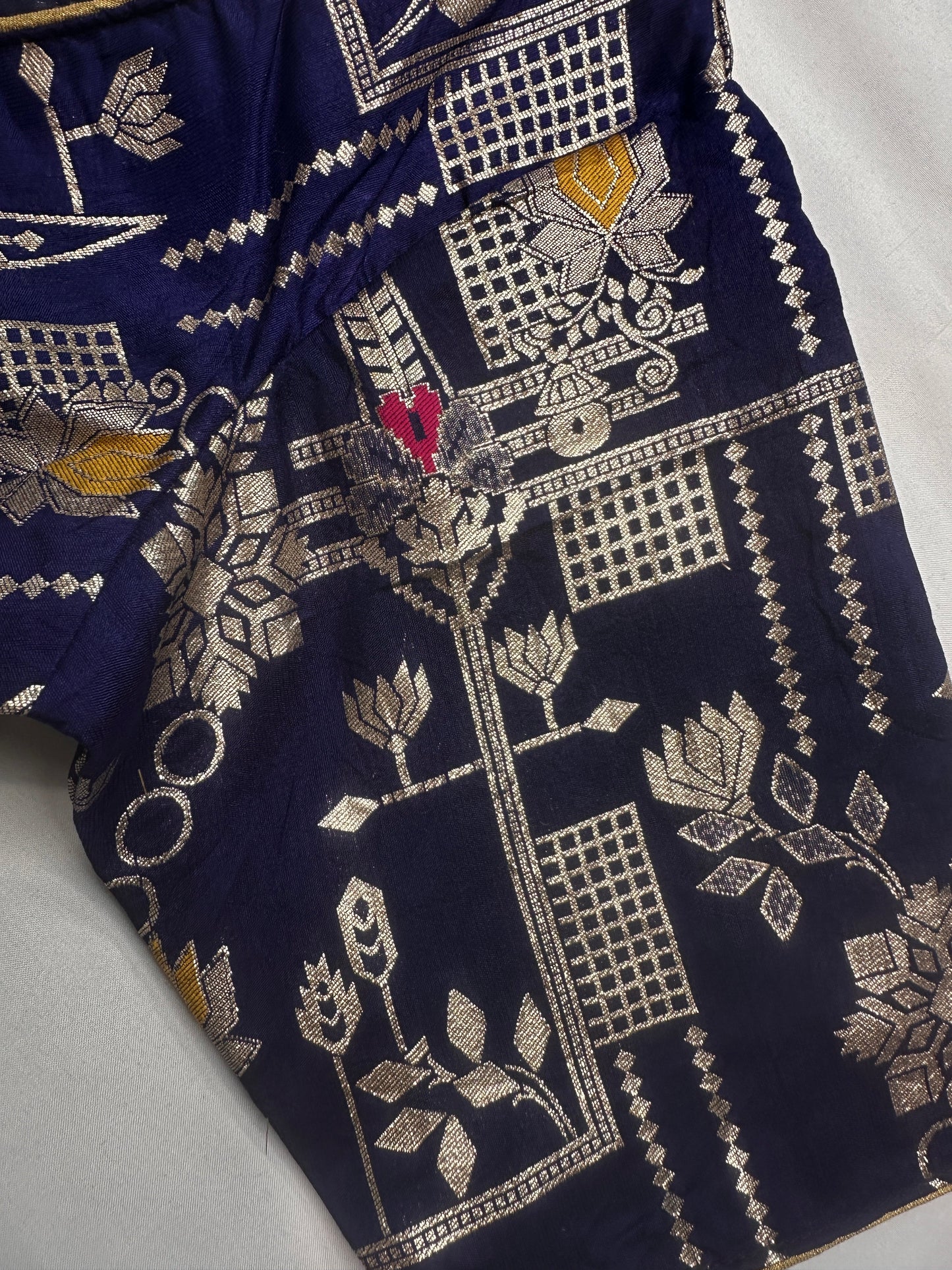 Blue Banarsi Blouse