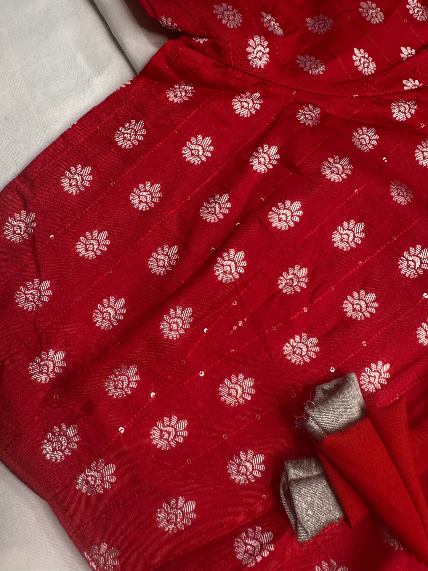 Red Banarsi Blouse