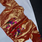 Gold Orange Pure Painthani Blouse
