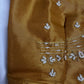 Gold Kardana Silk Maggam Aari Blouse