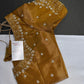 Gold Kardana Silk Maggam Aari Blouse