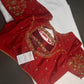 Red Maggam Aari Blouse