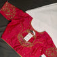 Pink Maggam Aari Blouse - 