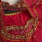 Pink Maggam Aari Blouse - 