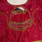 Pink Maggam Aari Blouse - 