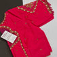 Pink Silk Maggam Aari Blouse - 