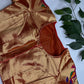 Gold Orange Pure Painthani Blouse - 