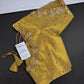 Gold Net Tissue Silk Maggam Aari Blouse - 