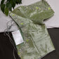 Pastel Green  Tissue Silk Maggam Aari Net Blouse - 