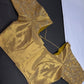 Golden Tissue Silk Maggam Aari  Blouse - 